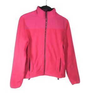 Prince & Fox Pink Full Zip Jacket Size XS NEW Fleece
